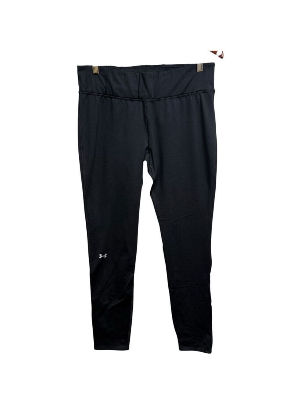 Under Armour Cold Gear Leggings Size‎ L Black and Red